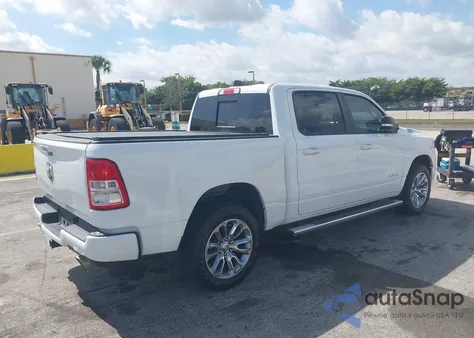 2021 Ram 1500 Lone Star 4X4 5'7 Box z USA, uszkodzony, nr VIN 1C6SRFFTXMN744336